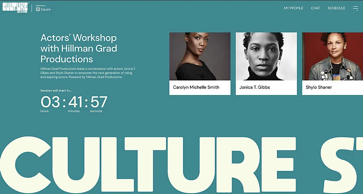 culture-con-at-home stage